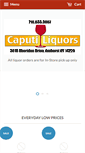 Mobile Screenshot of caputiliquors.com